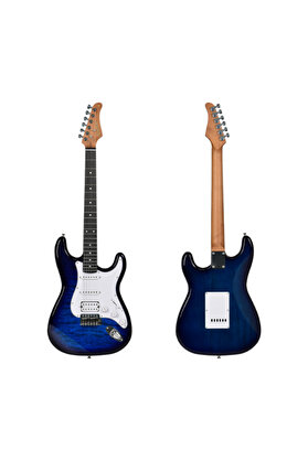 Kaysen KST-217 BL Elektro Gitar | ST Kasa HSS Manyetik
