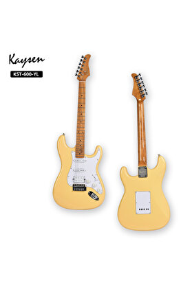 Kaysen KST-600 YL Modern Strat Elektro Gitar | HSS Alnico V Manyetik