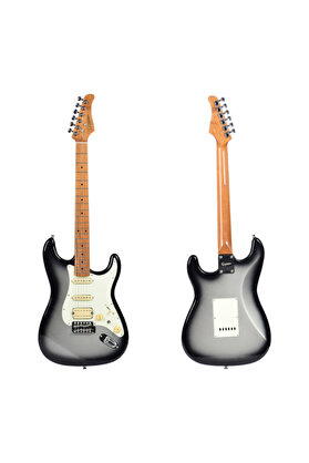 Kaysen KST-630 MBK Profesyonel Strat Elektro Gitar | HSS Alnico V Manyetik