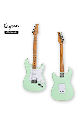 Kaysen KST-600 GN Modern Strat Elektro Gitar | HSS Alnico V Manyetik