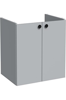 STOREMAX oskyshopc Shift T20 81003 Kapaklı Lavabo Dolabı, Kül Gri, 60 cm newdesing 842385