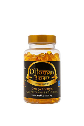 aleyna baharat Ottoman Omega 3 Balık Yağı 100 Kapsül 1000 Mg
