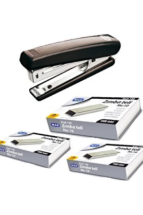 STOREMAX lvnshop Zımba Makinesi Ve 3000 Tane Tel Ofis Zımba Makinesi Tel Bükmez Paslanmaz Avantajlı Set No-75
