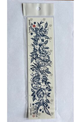Ai̇rbrush Tattoo Kol Ve Ayak İçi̇n Şeri̇t 28X6 Cm Gzbh-025 Yarı Kalıcı Geçi̇ci̇ Dövme