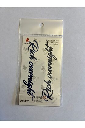 Ai̇rbrush Tattoo Yazılar Mi̇ni̇mal Yarı Kalıcı Hayalet Geçi̇ci̇ Dövme Yapıştırma Dövme