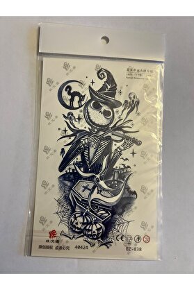 Ai̇rbrush Tattoo Müzi̇syen 18X11 Cm Yarı Kalıcı Hayalet Geçi̇ci̇ Dövme Yapıştırma Dövme