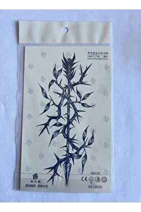 Ai̇rbrush Tattoo Di̇kenli̇ Ok 18X11 Cm Yarı Kalıcı Geçi̇ci̇ Dövme