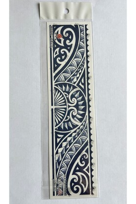 Ai̇rbrush Tattoo Kol Ve Ayak İçi̇n Şeri̇t 28X6 Cm Gzbh-001 Yarı Kalıcı Geçi̇ci̇ Dövme