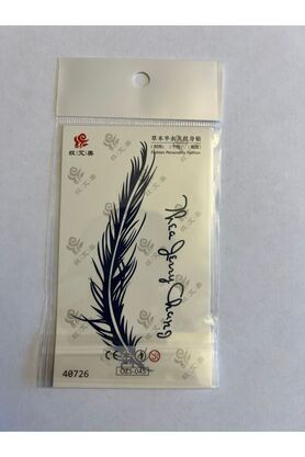 Ai̇rbrush Tattoo Tüy Mi̇ni̇mal Yarı Kalıcı Hayalet Geçi̇ci̇ Dövme Yapıştırma Dövme