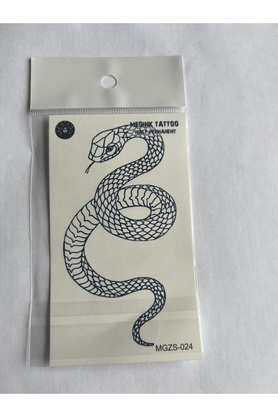 Ai̇rbrush Tattoo Yılan 11X8 Cm Yarı Kalıcı Geçi̇ci̇ Dövme Yapıştırma Dövme