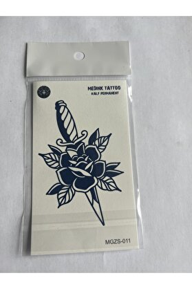 Ai̇rbrush Tattoo Azrai̇l 11X8 Cm Yarı Kalıcı Geçi̇ci̇ Dövme Yapıştırma Dövme