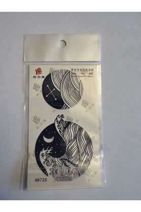Ai̇rbrush Tattoo Dalga Mi̇ni̇mal Yarı Kalıcı Hayalet Geçi̇ci̇ Dövme Yapıştırma Dövme