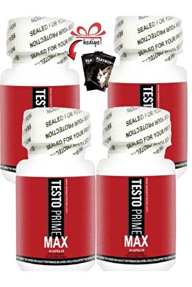 Adoil Testo Prime Max Erkeklere Özel Her an Maksimum Limit 30’lu x 4 adet