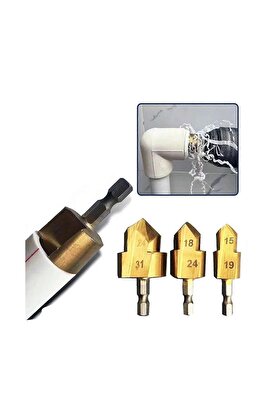 Evi̇mdeyokyok Pprc Boru Geni̇şletme Ve Delme Bi̇ts Uçlu Matkap Seti̇ Dmx4760