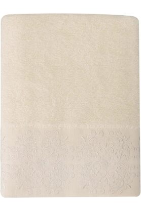 STOREMAX shopverse Sty Nakışlı Krem Havlu 50X90 trendflick 1014773