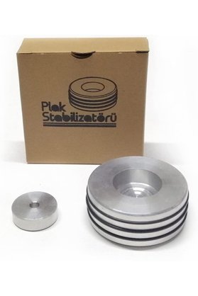 STOREMAX shopverse Sesler Plak Stabilizatörü + 7" Plak (Gümüş) trendflick 1014773