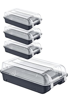 STOREMAX shopverse 4'Lü Set Kadın Ayakkabı Kutusu trendflick 1014773