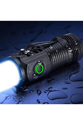 STOREMAX shopverse Led USB ŞARJLI-Ultra Güçlü Parlak Mini Boy El [Enerji Sınıfı A++]Ortam Lambası Deprem,,Jan