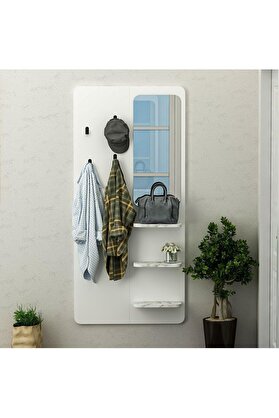 STOREMAX shopverse Dizayn Duvara Monte Askılık Beyaz - Mermer Desen trendflick 1014773