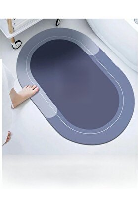 STOREMAX shopverse Özel Sihirli Su Emici Paspası Kaymaz Tabanlı Abdest Paspası 3,5 Mm 40X60 trendflick 101477