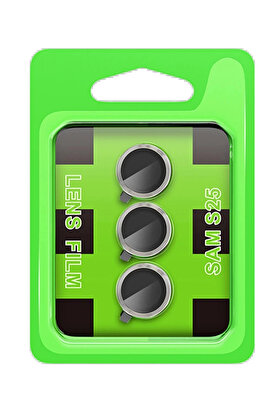 Li̇tae Trend Bfs Samsung Galaxy S25 Plus Raze Metal Kamera Lens - Natural Grey