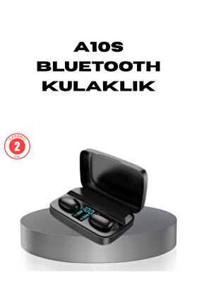 Toptan Bulurum A10s TWS Bluetooth 5.0 Kulaklık – Powerbank’li Şarj Kutusu, Dokunmatik Kontrol, Gerçek Stereo