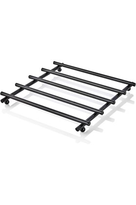 STOREMAX shopverse Siyah Renkli Kare, Paslanmaz Çelik, Metal Tencere Altlığı trendflick 1014773