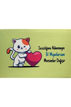 STOREMAX shopverse Karikatürlü Yeni Nesil Paspas - Bir Miyavlarsam trendflick 1014773
