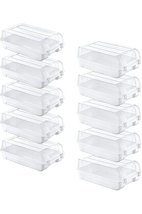 STOREMAX shopverse 10'Lu Set 5 Kadın & 5 Erkek Beyaz Ayakkabı Kutusu trendflick 1014773