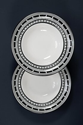 STOREMAX shopverse Aurelia 2’li 27 cm Desenli Makarna Kasesi Seti trendflick 1014773