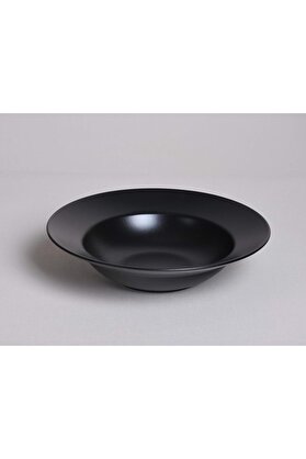 STOREMAX shopverse Mat Siyah Makarna Tabağı 26 Cm trendflick 1014773