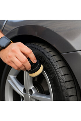 Ethab Ti̇caret Si̇yah Plasti̇k Lasti̇k Parlatma Fırçası