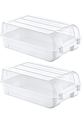 STOREMAX shopverse 2'Li Set Erkek Beyaz Ayakkabı Kutusu trendflick 1014773