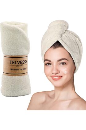 STOREMAX shopverse Saç Havlusu Plaj Deniz Havuz Saç Kurutma Baş Havlusu Krem trendflick 1014773