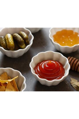 STOREMAX shopverse Sunum Kasesi, 6 Parçalı Set Tatlı, Çerez, Sos, Salata Kasesi Seti, ve Birçok Amaç için Şık
