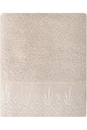 STOREMAX shopverse Sty Barra Gri Nakışlı Havlu 50X90 trendflick 1014773