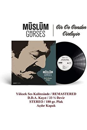 STOREMAX shopverse Music Bir De Benden Dinleyin - Gürses (Plak) trendflick 1014773