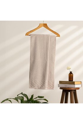STOREMAX shopverse | Alana | Yumuşak Pamuklu Pirinç Örgü Vücut Havlusu BEJ trendflick 1014773