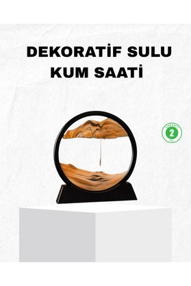 Eco Lounge Dekoratif Kum Saati – Şık Masa Üstü Aksesuar, Dayanıklı Malzeme, Kla Tasarım