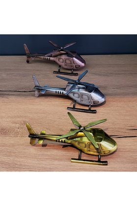 Evimdeyokyok Dekoratif Metal Helikopter