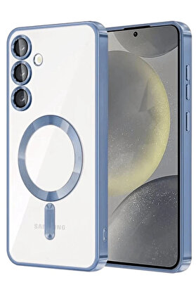 Buti̇k Samsung Galaxy A17 5G Kross Magneti̇csafe Kapak - Si̇erra Blue-(5796)