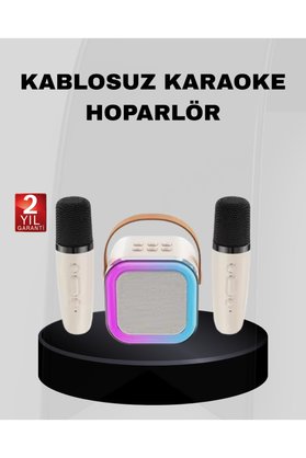 Ethab Giyim Trendlia Taşınabilir Karaoke Hoparlör Bluetooth 5.0 Ve Çift Mikrofonlu