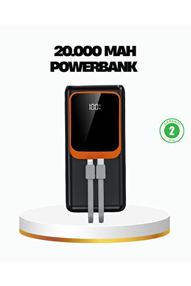 Ronanna Buğz Powerbank 20000 Mah 22.5W Hızlı Şarjlı Ve Kompakt Çoklu Kablo Çıkışlı
