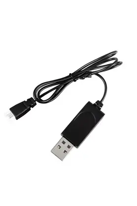 Evi̇mdeyokyok 3.7V Li̇-İon 51005-2P Soket Drone Bataryası Usb Şarj Kablosu