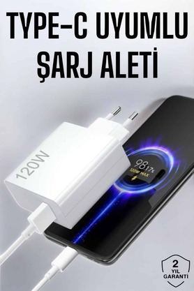 Asilsedatticaret Type-C 120W Şarj Aleti Hızlı Şarj Turbo - Aaaaaa9330-9476