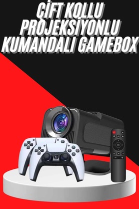 Ethab Giyim Retro Video Oyunu Konsolu Android Tv El Oyun Konsolu Wifi Taşınabilir Projeksiyon - Glst7728-555