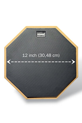 Köhner Dpp-12 Bateri̇ & Davul Çalışma Pedi̇ 12" (İnç)