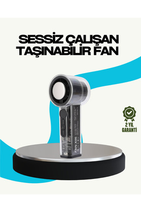 Ethab Giyim Sessiz Çalışan Taşınabilir Fan | Usb Şarjlı Ve Kompakt Tasarım - Glst9277-1980
