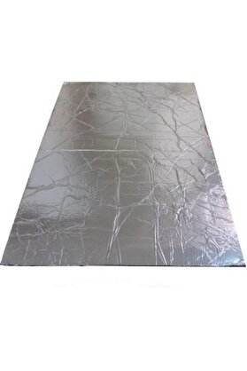 Evi̇mdeyokyok Araç Oto Ses Yalıtım Alümi̇nyum Kauçuk Levha 9Mm 50Cmx50Cm