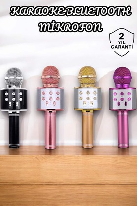 Ethab Giyim Şarjlı Ve Uzun Pil Ömürlü Karaoke Mikrofon Usb Bellek Destekli Profesyonel Ses - Glst5171-2554